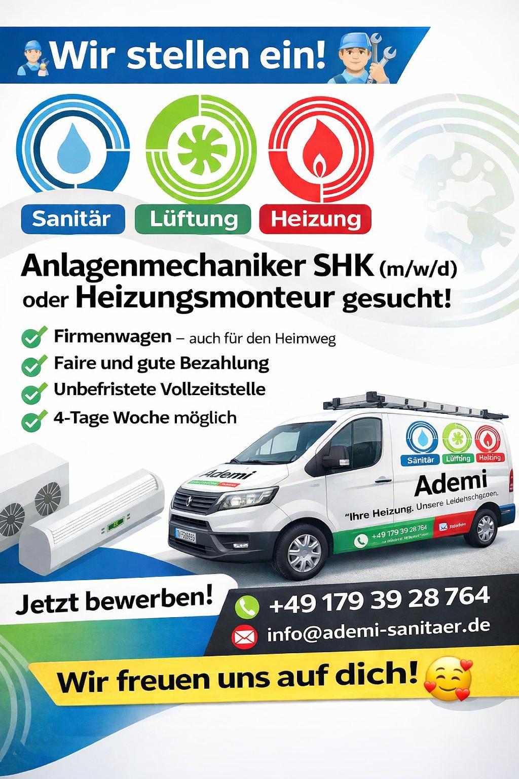 WhatsApp Image 2026-03-15 at 141510 Ademi Sanitär Delmenhorst sucht Anlagenmechaniker SHK oder Heizungsmonteur mit Firmenwagen